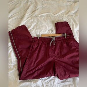 💚clearance 💚 Starter maroon windbreaker pants